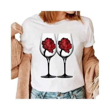 Imagem de Camiseta Feminina Manga Curta - Estampa Vintage Anos 90, BR-G4, Mgq 27