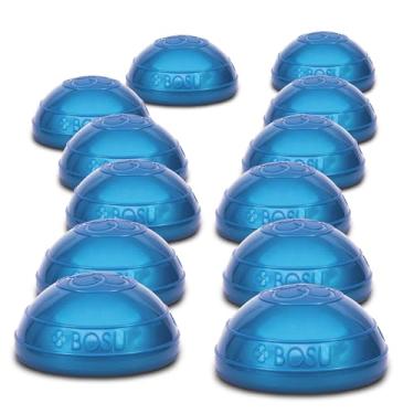 Imagem de BOSU Balance PODS - Pacote com 12, azul/cinza