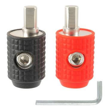 Imagem de BOJACK Redutor de entrada de amplificador calibre 1/0 para redutor de calibre 4 adaptador de energia estéreo para carro/terra GA com capas de silicone vermelhas/pretas e ferramenta hexagonal para