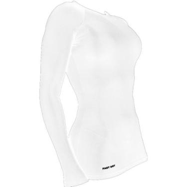 Imagem de Camisa de compressão térmica feminina United Rash Guard tecnologia Fas