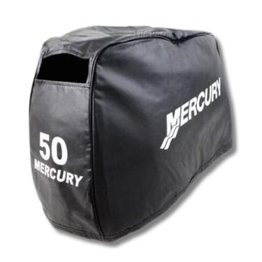 Imagem de Capa p/ motor de popa mercury c/ manche 50hp 2t - REIS CAPAS