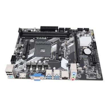 Imagem de Placa-mãe B550M K, compatível com soquete de CPU AM4, DDR4 de canal duplo, NVME M.2 PCIe 3.0 SerialATA 3.0 USB 3.0 HD VGA, Gigabit Ethernet, placa mãe para jogos com função BIOS