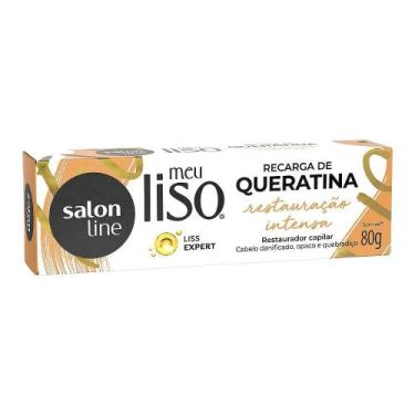 Imagem de Recarga Queratina Salon Line Meu Liso Restauração 80g