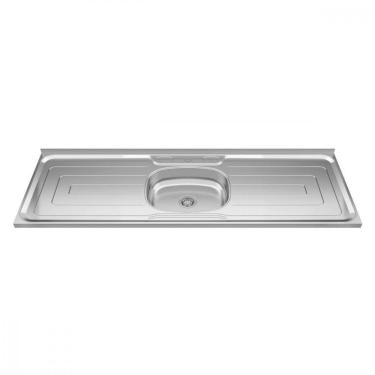 Imagem de Bacia Inox 1,60x0,53 Duranox Cuba Central Inox