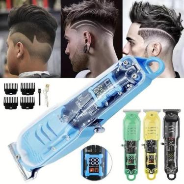 Imagem de Super Máquina Profissional Visor Digital Bateria Corte - Premium Case