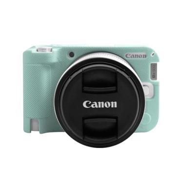 Imagem de Easy Hood Capa R50V, capa protetora de silicone macio para câmera digital Canon EOS R50 V, leve EOS R50V, capa protetora de corpo (azul)