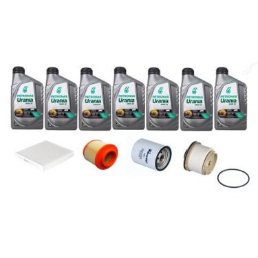 Imagem de Troca de óleo hilux 3.0 d4-d cd sr srv sw4 4x2 4x4 diesel - Petronas U