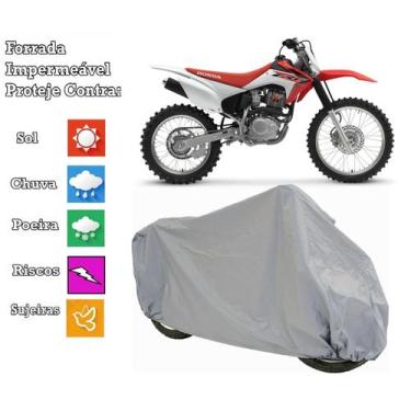 Imagem de Capa Cobrir Moto Honda Crf 230 F 100 % Impermeável E 100% - Bezzter