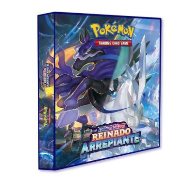 Imagem de Álbum Pasta Fichário Pokemon Espada e Escudo Reinado Arrepiante Capa D