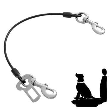 Imagem de Arnês de cinto de segurança para cães Mi Metty Safety Restraint preto 