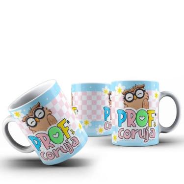 Imagem de Caneca Xicara Dia Do Professor Coruja Símbolo De Sabedoria - ocamelo