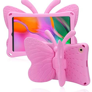 Imagem de Simicoo Capa infantil para Samsung Galaxy Tab A 8.4 com suporte para crianças, leve, EVA resistente, à prova de choque, resistente, compatível com crianças, capa completa para Samsung Tab A 8.4 2021
