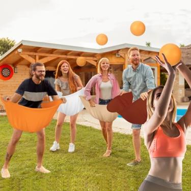 Imagem de VioraWhite 4 conjuntos de jogos de chá de bebê, chá de panela, atividades engraçadas, bolas incluídas jogo mais engraçado para menino ou menina, quantas pelúcia você pode pegar em sua fralda (cores de