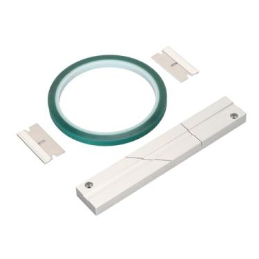 Imagem de ZJchao Fita de Emenda, Fita Profissional Conjunto de de Cassete Kit 1/4 de 10 Polegadas Com Líder e 2 Lâminas de Corte para 1/4