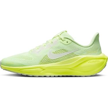 Imagem de Nike Tênis unissex infantil Pegasus 41 (criança pequena), Barely Volt/Sail/Limelight/Light Silver, 15