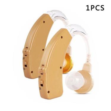 Imagem de Aparelhos auditivos recarregáveis para idosos com peso de 8 g - Lightb