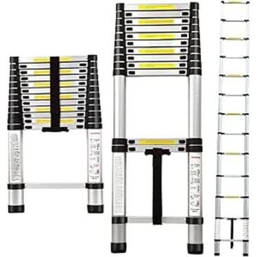 Imagem de Escada Telescópica Multifuncional Alumínio 16 Degraus 5