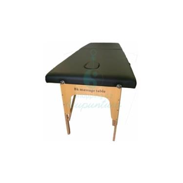 Imagem de Maca Portátil Profissional BK Sem Regulagem de Altura Com Orifício - 65CM