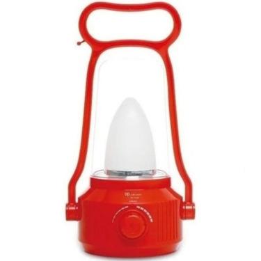 Imagem de Lanterna Dp-7044B Formato Lampião Cor Vermelha