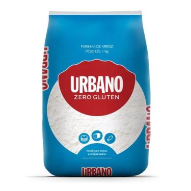 Imagem de Farinha de Arroz Sem Gluten Branca Urbano - 1kg