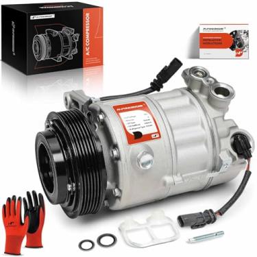 Imagem de A-Premium Compressor De Ar Condicionado Com Embreagem Compatível Chevrolet Chevy Impala 2016-2018, Equinox 2016-2017 E Gmc Terrain Buick Lacrosse Cadillac Xts