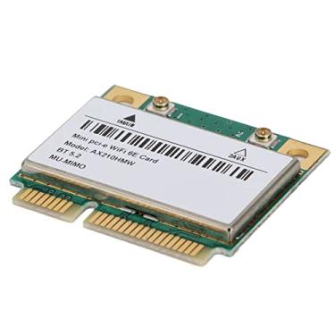 Imagem de Xixian Triband Wi-Fi 6e Card de Rede Sem Fio, Adaptador de Rede de Transmissão de Alta Eficiência, Tecnologia BT 5.2 MU-MIMO, Interface Mini PCIE, Compatível Com Roteadores WiFi 6, OS