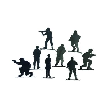Imagem de Alvo Airsoft Tropa 8 soldados