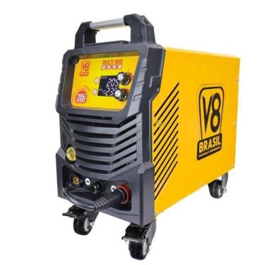 Imagem de Máquina de Solda V8 Brasil 205A Monofásica 220V Solda Gás