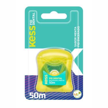 Imagem de Fio Dental Kess Encerado Menta 50M Cód.1996