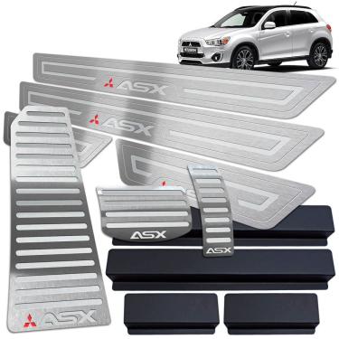 Imagem de Soleira Pedaleira Descanso Mitsubishi Asx 2011 Até 2017