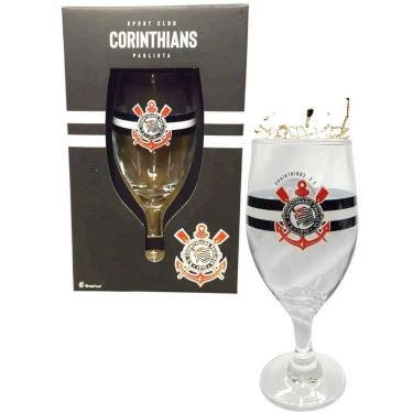 Imagem de Taça Windsor 330Ml Cerveja Vinho Time Corinthias Oficial