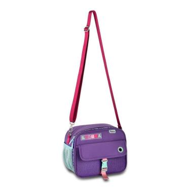 Imagem de Lancheira Térmica Luluca Juvenil Meninas Escolar - Lilás