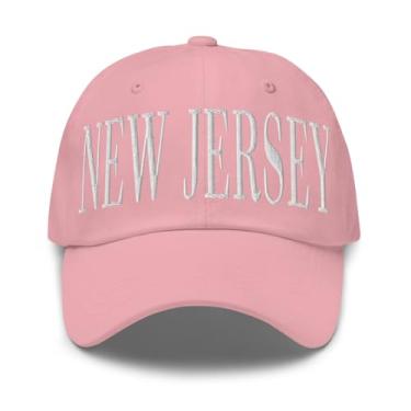 Imagem de Merch Town Boné New Jersey bordado New Jersey Dad Hat, rosa, tamanho �nico