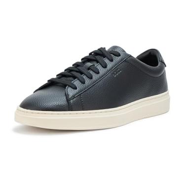 Imagem de BOSS Tênis feminino Kieran Cupsole, Brilho preto, 36