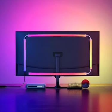 Imagem de Fiotura Monitor De Luz De Fundo Led, Fita De Led Sincronizada Com A Cor/Música Da Tela, Barra De Luz De Computador Atrás Da Tela, Para Pc/Mac, Leds Para Jogos De Mesa, Interface Usb, Controle De Sof