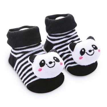 Imagem de Meia divertida para bebe com antiderrapante - adoleta - ADOLETA BEBE, 