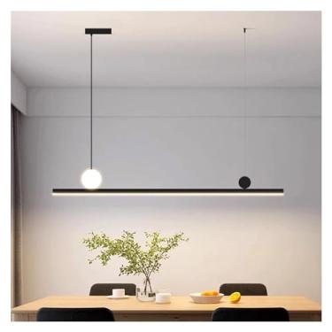 Imagem de Luminárias pendentes LED modernas para sala de jantar, sala de estar, quarto, luminárias internas
