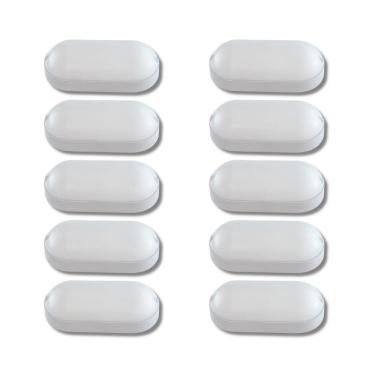 Imagem de Kit 10 Arandelas Tartaruga Led 15W Bivolt Interna/Externa