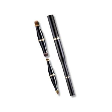 Imagem de Pincel de Maquiagem 4 em 1 Premium Portátil – Sombra, Lábios, Corretivo e Sobrancelha com Cerdas Profissionais