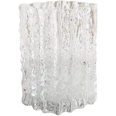 Imagem de CYYHGD Vasos de flores de vidro transparente, decorações de mesa minimalistas modernas, vasos de flores secas para quarto de hotel, quarto, restaurante