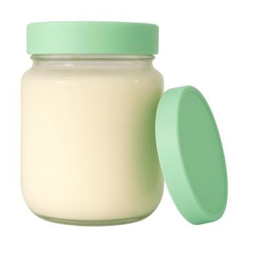 Imagem de 12 Potes De Vidro 240ml Belem Para Armazenar Leite Materno E Papinha (Verde)