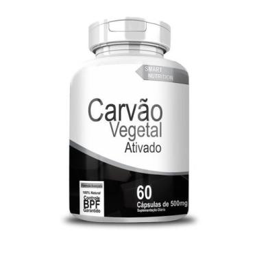 Imagem de Carvão Vegetal 500 Mg 60 Cápsulas - 4 Elementos
