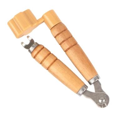 Imagem de menolana Enrolador de cordas de guitarra Cortador de cordas de guitarra Acessórios Instrumentos musicais Guitarras Ponte Extrator de pinos para banjos Baixo