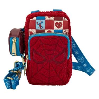 Imagem de Loungefly Marvel Spider-Man Cell Phone Crossbody Bag with Coin Bag