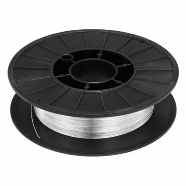 Imagem de HARFINGTON Fio de solda MIG sólido ER4043 0,030 polegadas, carretel de 9 kg, fio MIG suave de alumínio de silicone com baixo respingo para soldagem a gás em todas as posições