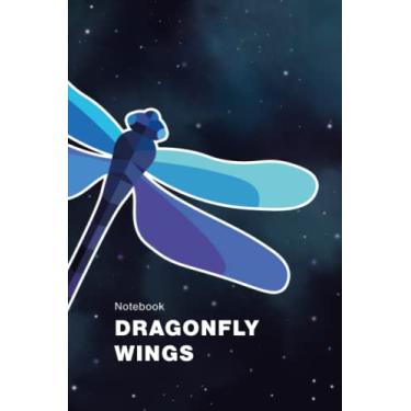 Imagem de NOTEBOOK Dragonfly Wings | Dotted Journal/Bullet Journal | Notizbuch mit Punkteraster | 15,24cm x 22,86cm | 120 pages | Softcover