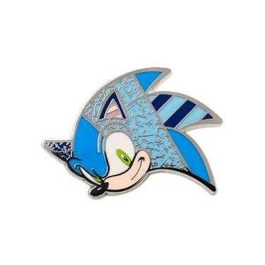 Imagem de Britto Broche de metal esmaltado SEGA Sonic the Hedgehog, Sonic and Friends, Small, Metal Metal Esmalte, Sem Pedra Preciosa