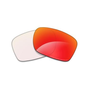 Imagem de Alphax Adapt Lentes de reposição fotocromáticas espelhadas não polarizadas vermelhas para óculos de sol crossover elétricos