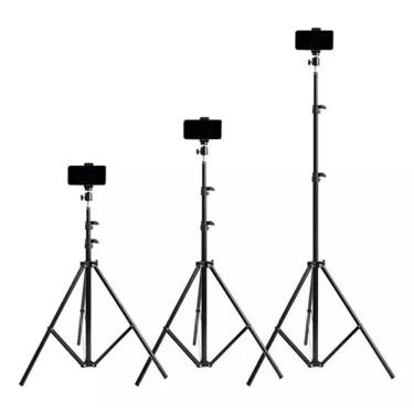 Imagem de Suporte Tripé Para Celular Câmera Ring Light 2,18Cm