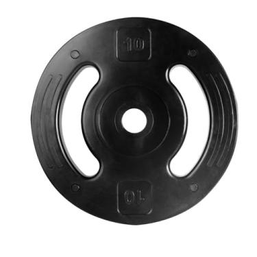 Imagem de Anilha Emborrachada Injetada Para Halteres E Barras de Academia E Musculação (10, Quilogramas)